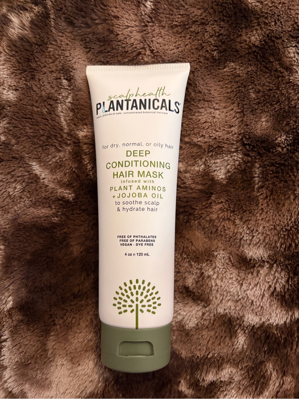 🌿 Plantanicals Scalp Health Deep Conditioning Hair Mask — 4 oz
